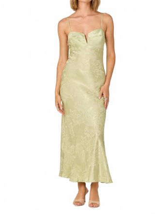 Astr Tyla Maxi Dress In Green