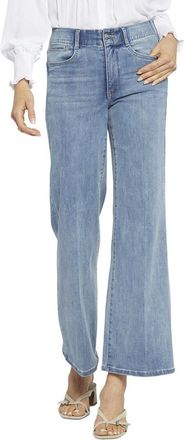 NYDJ Nydj High Rise Crystalline Wide Leg Jean