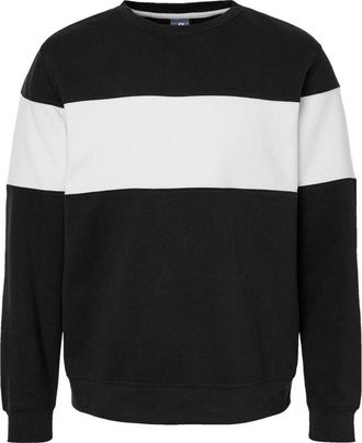 J. America Varsity Fleece Crewneck Sweatshirt