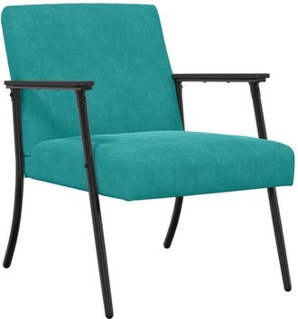 vidaXL Sill&oacute;n Tuquesa 59 X 75 X 78 Cm Terciopelo Vidaxl