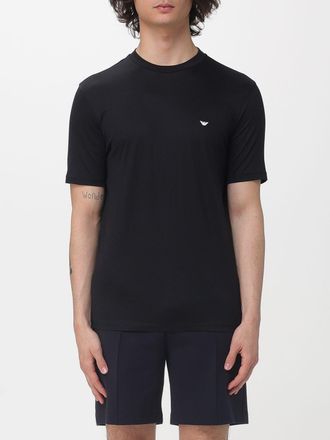 Emporio Armani T-shirt in misto cotone e lyocell Emporio Armani