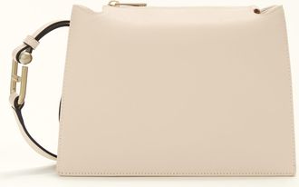 Furla Nuvola Crossbody Ballerina I Pink Claris Lux Calf Leather Woman