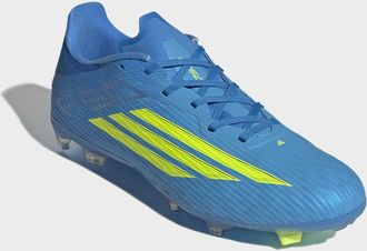 adidas Fussballschuh ADIDAS PERFORMANCE F50 LEAGUE FIRM GROUND/MULTI GROUND, Gr. 42,5, lucid ray blau, team solar gelb 2, lucid aquamarine, Synthetik, Textil