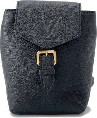 Louis Vuitton Black Monogram Noir Monogram Empreinte Backpack (Pre-Owned)