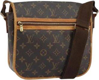 Louis Vuitton Pre-owned Canvas Cross Body Bag - Dames - Vintage Schoudertas - Bruin - ONE Size - Vintage