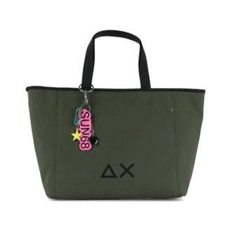 Sun 68 Tassen, Dames, Groen, ONE Size, Polyester, Jacqueline Shopper Medium