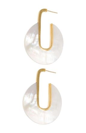 Freya Rose Warrioress Hoops Earrings in Gold at Nordstrom