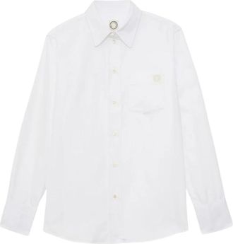 Ines De La Fressange Maureen Shirt - Dames - Overhemden - Wit - XS - Katoen - Overhemden
