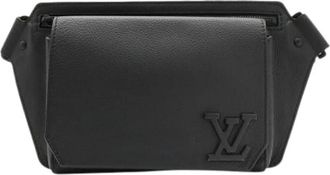 Louis Vuitton Pre-owned Sling bag - Dames - Vintage Heuptassen - Zwart - ONE Size - Leer - Vintage