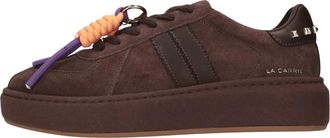 La Carrie Charms Sneaker - Dames - Sneakers - Bruin - 36 EU - Su&egrave;de - Schoenen