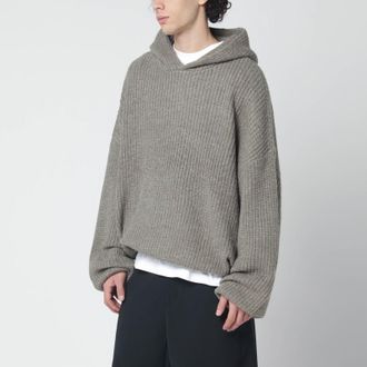 Fear of God Grey waffle-knit sweatshirt