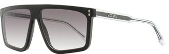 Isabel Marant Womens Bluma Flat-Top Sunglasses IM0164/S 8079O Black/Clear 61mm