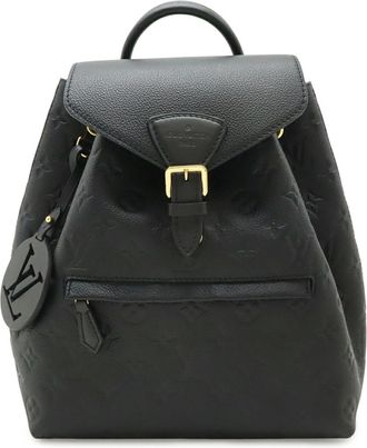 Louis Vuitton Noir Monogram Empreinte Leather Backpack (Pre-Owned)