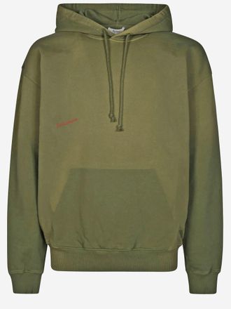 J.W.Anderson Green Logo Embroidered Hoodie
