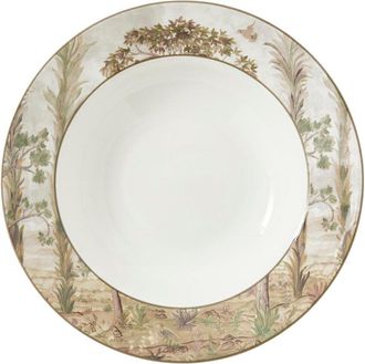 Spode Set Of 4 Kit Kemp Tall Trees 10.5In Pasta Bowls