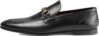 Gucci Jordaan Leather Loafers Black 406994-BLM00-1000