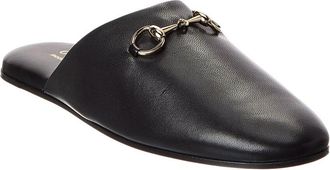 Gucci Horsebit Leather Mule