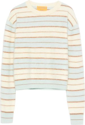 Guest In Residence Grizzly gestreepte trui - Blauw