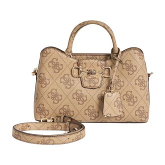 Guess Handbags, female, Brown, Size: ONE SIZE Janie Satchel