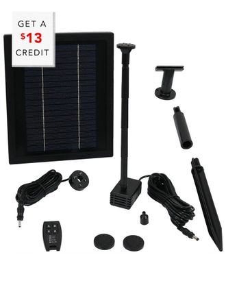 Sunnydaze SunnyDaze 65 Gph Solar Pump Kit with $13 Credit