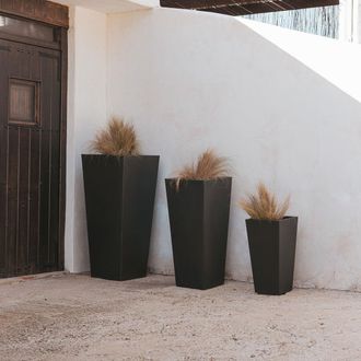 OEM Melisa 40 Macetero Cuadrado Y Alto De Interior Y Exterior Para Plantas Y Flores Muy Resistente Al Paso Del Tiempo. Hecho De Polietileno En Espa&ntilde;a - Ne