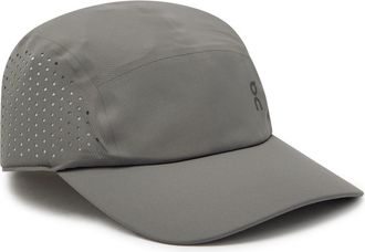 On Lightweight Perforated Stretch-shell cap - Grey - One Size