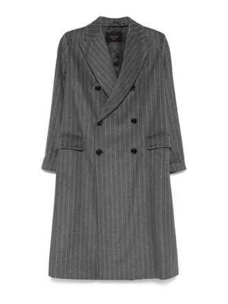 Palt&ograve; Wool Double-Breasted Coat