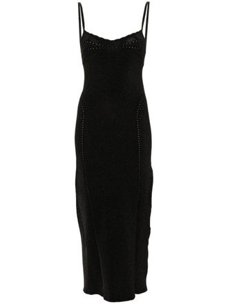 Jacquemus Midi-jurk - Zwart