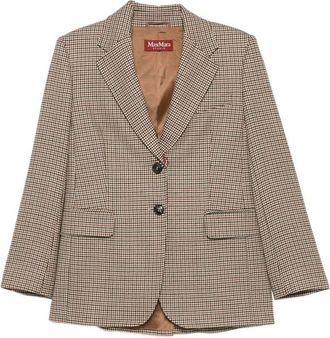 Max Mara Alice Houndstooth Blazer