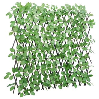 Berkfield Home Berkfield&not;Artificial Ivy Trellis Expandable 5 pcs Green 180x65 cm