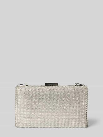 Jake*s Clutch mit Strasssteinbesatz in Silber, Gr&ouml;&szlig;e 1