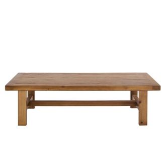 Signature MAZOT Solid Pine Coffee Table in Light Brown