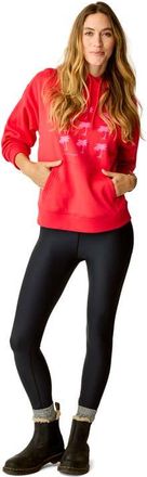 Carve Designs Hawthorne Hoodie in Poinsettia Grid at Nordstrom, Size Xx-Small