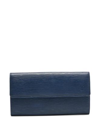 Louis Vuitton Sarah leather wallet - Blue
