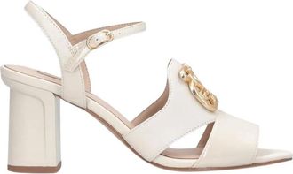 Liu Jo Brooke 01 - Dames - Sandalen met hakken - Wit - 39 EU - Leer - Schoenen