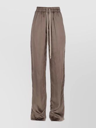 Rick Owens cupro track pants