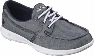 Skechers Womens Go Walk Lite Vista Playa Shoe In Navy