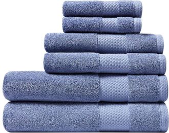 Lacoste Heritage Supima Cotton 6Pc Towel Set