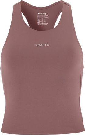 Craft Hypervent Cropped Pocket Singlet Laufshirt f&uuml;r Damen | braun