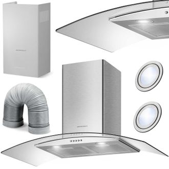 OEM Campana Extractora Berdsen Bt-223 Inox De 90 Cm