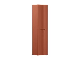 Vente-Unique Armario de ba&ntilde;o flotante - 140 cm - rayas terracota - PAVANI
