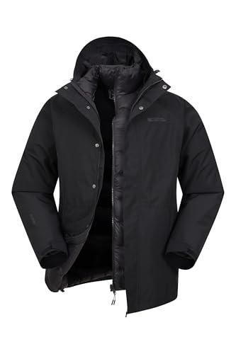 Veste Softshell Homme Mountain Warehouse - Noire - Taille XL - Imperméable