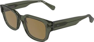 Lacoste L6093S 275 Mens Sunglasses Green Size 53