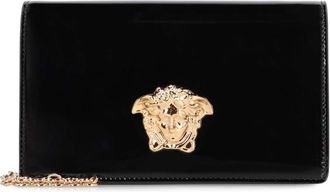 Versace Patent Leather Wallet On Chain