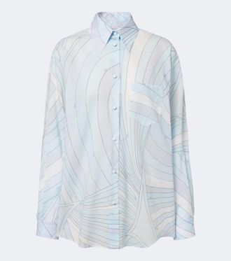 Pucci Camicia Iride in cotone