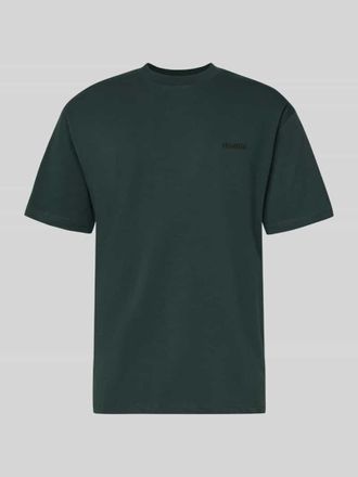 Woodbird Regular Fit T-Shirt aus reiner Baumwolle Modell Baine in Dunkelgruen, Gr&ouml;&szlig;e XL