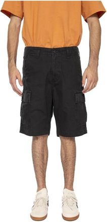 Levi's Carrier Cargo Shorts - Heren - Korte Broeken - Zwart - W29 - Katoen - Korte Broeken