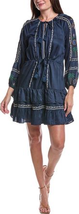 Johnny Was Petite Lexie Tiered Mini Dress