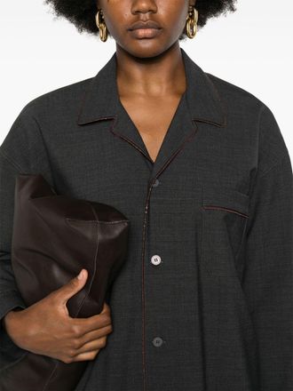 Fabiana Filippi Womens Bead-Trim Shirt Aw24 W