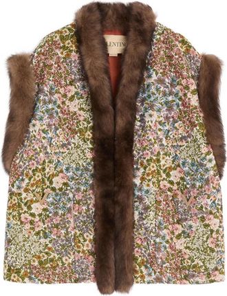 Valentino Apres LHiver Fiorellini Waistcoat